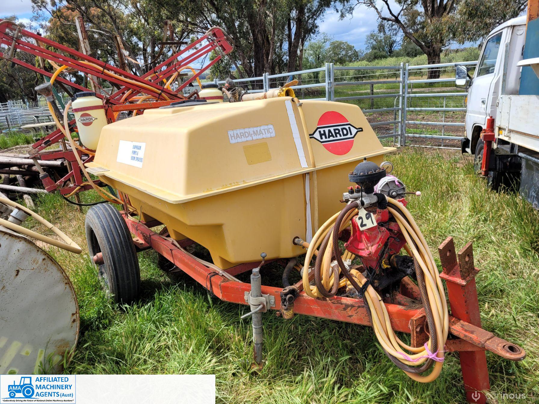 Hardi 12m Trailing Boom Spray