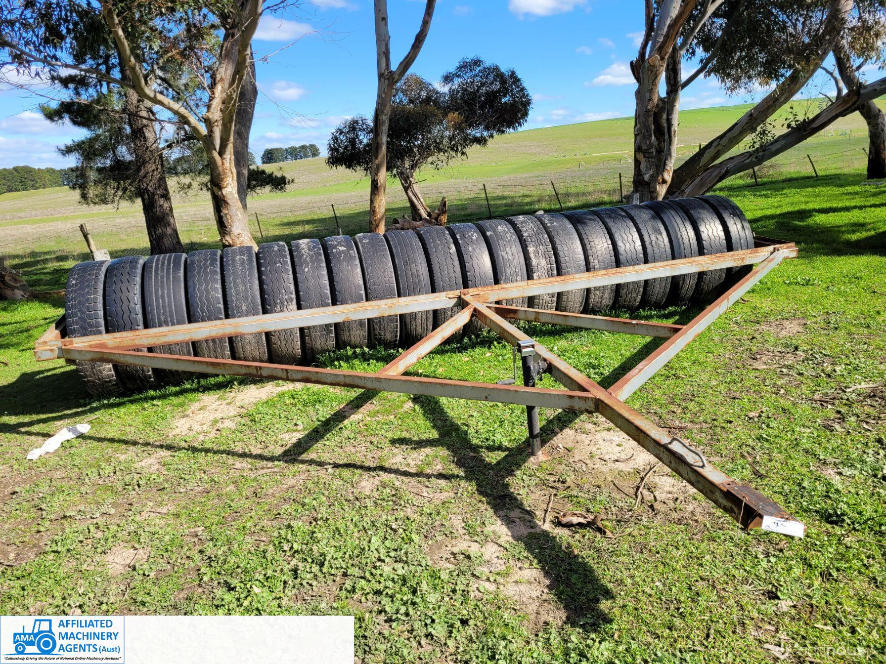 H/Duty Rubber Tyre Roller - photo 3