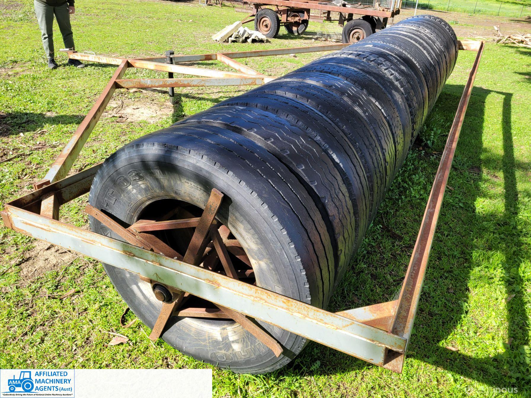 H/Duty Rubber Tyre Roller - photo 2