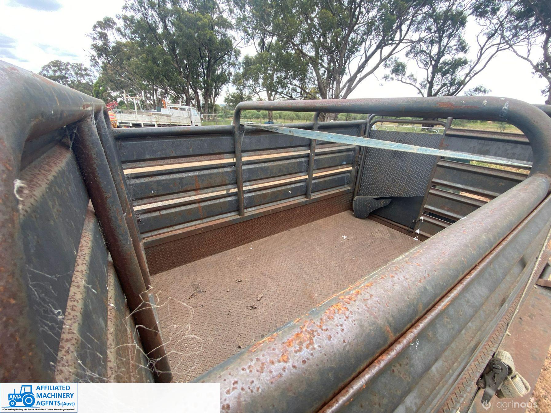 Tandem Trailer (8ft x 5ft) with Stock Crate (VIN: 6APBXTRLRVC000799) - photo 3