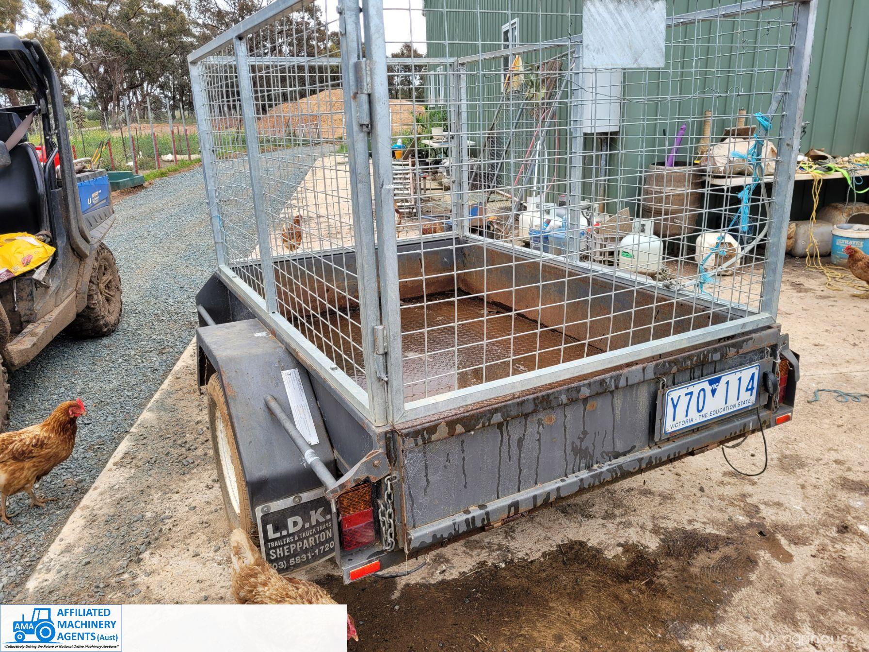 6x4 Trailer with Mesh Crate - photo 3