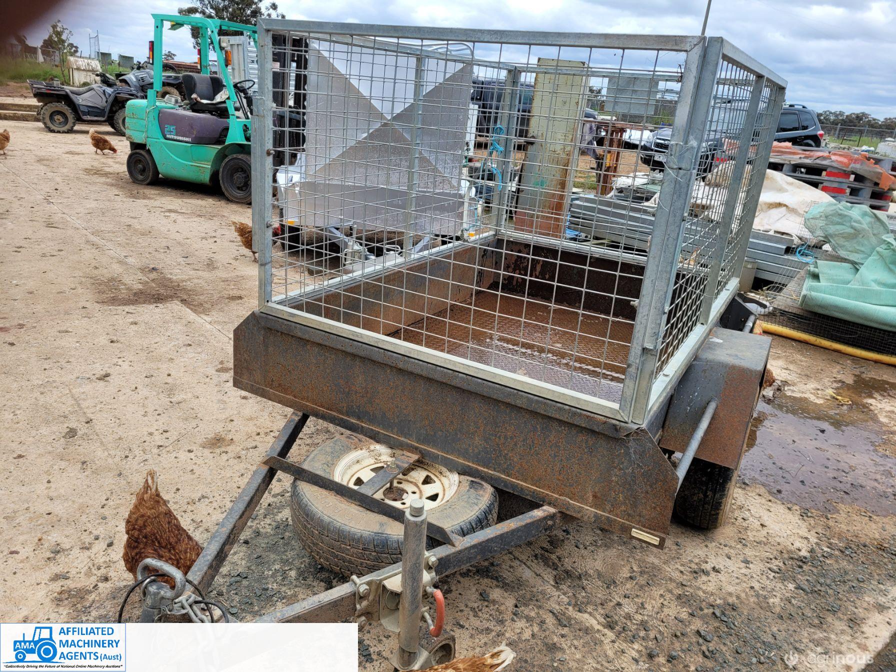 6x4 Trailer with Mesh Crate - photo 2