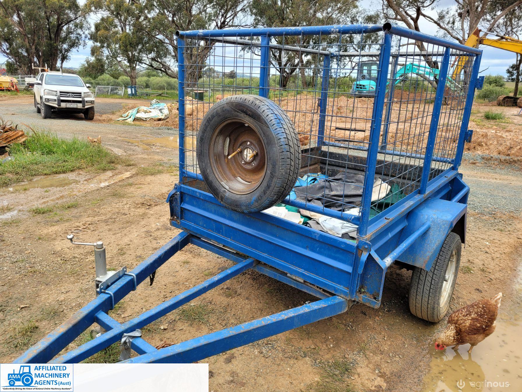 6x4 Tipping Trailer with Mesh Crate - photo 3