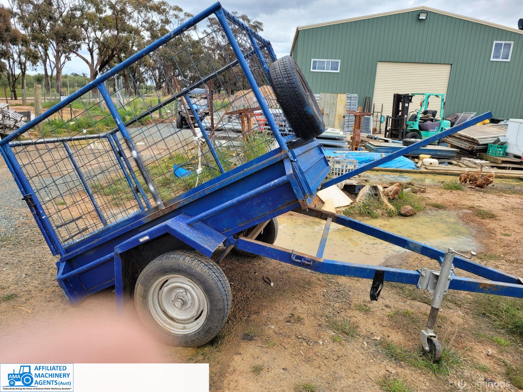 6x4 Tipping Trailer with Mesh Crate - photo 4