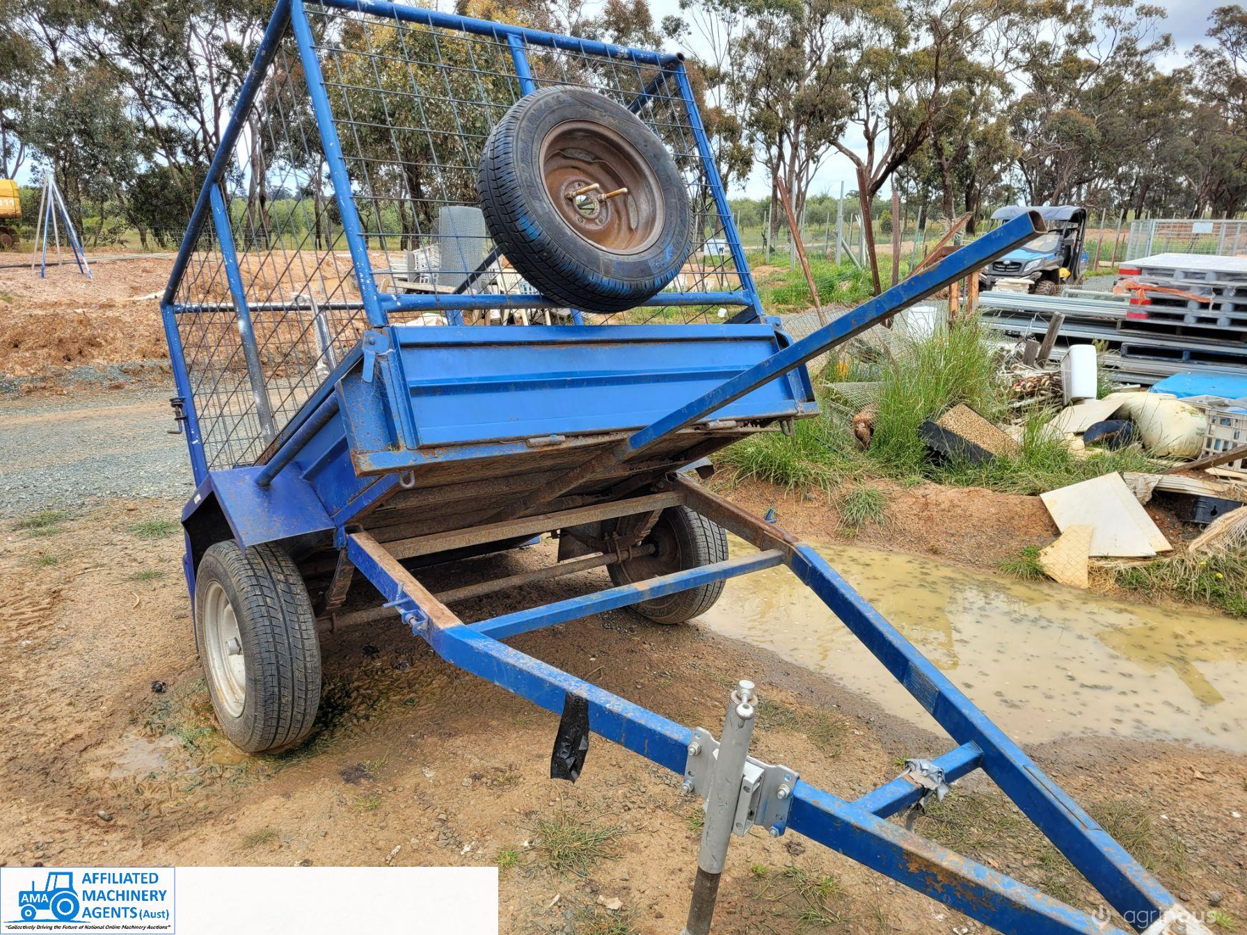 6x4 Tipping Trailer with Mesh Crate - photo 5