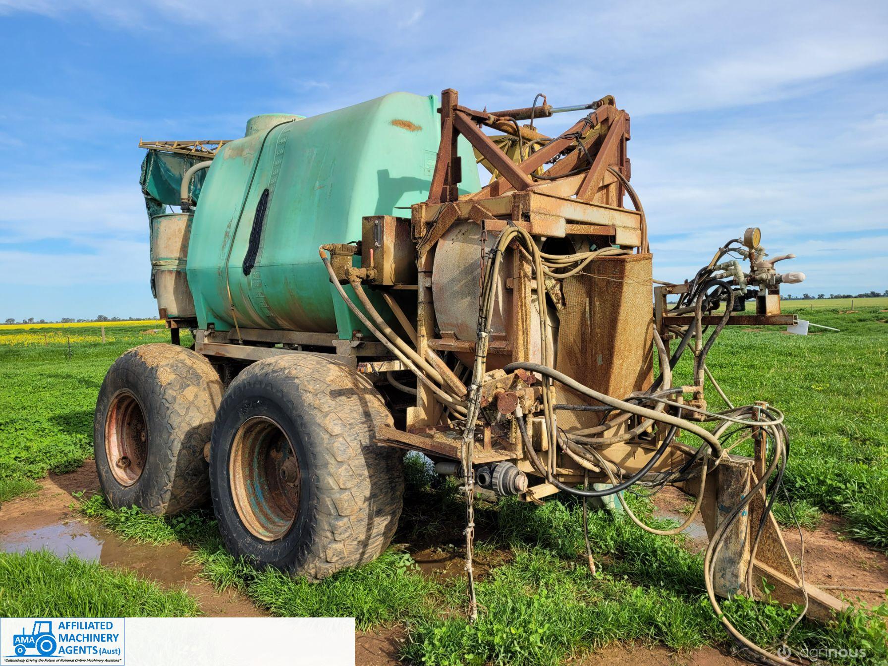 Trellis Tomato Airblast Sprayer