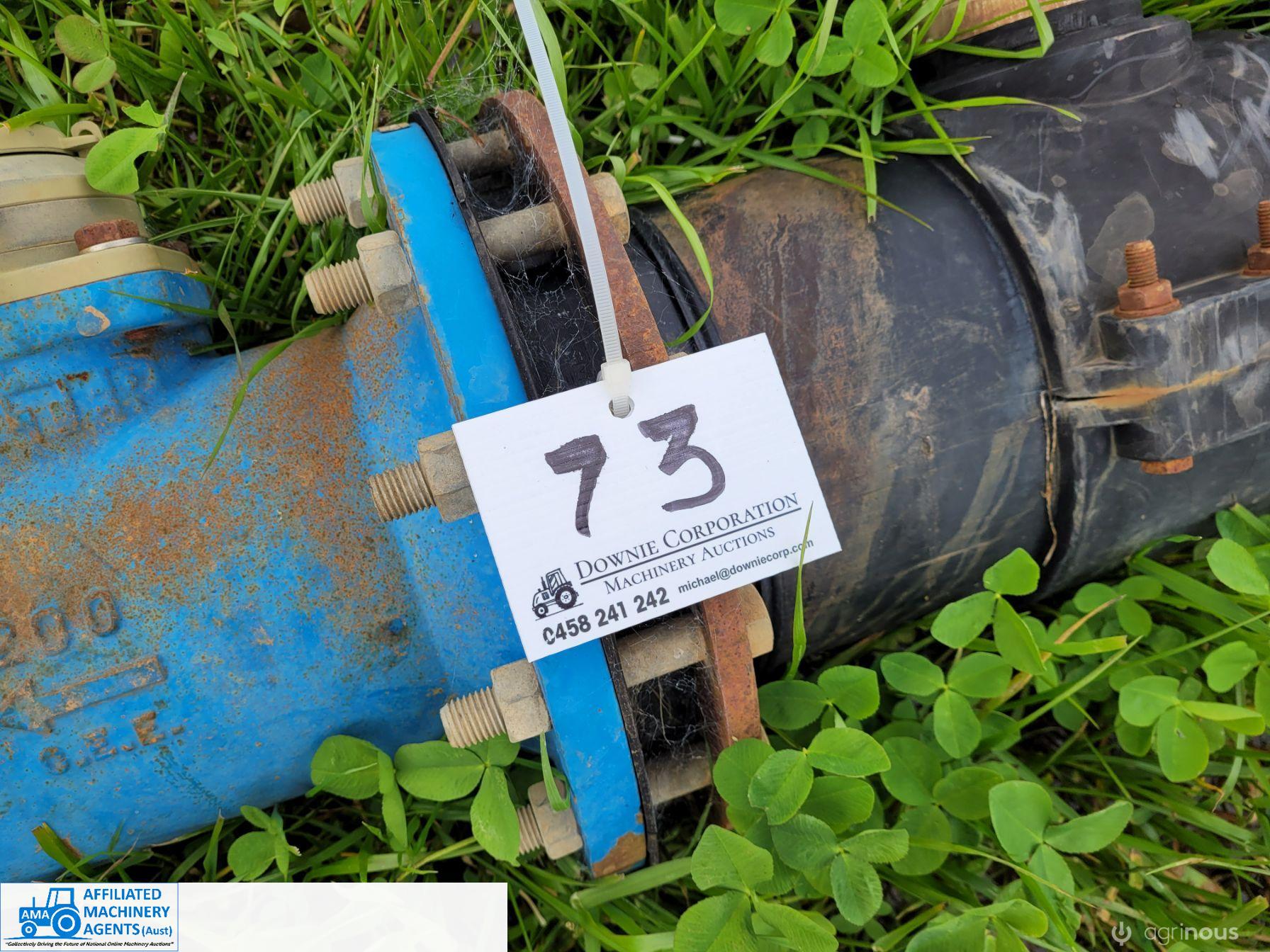 2 x 8" Poly Pipe Fittings - photo 2