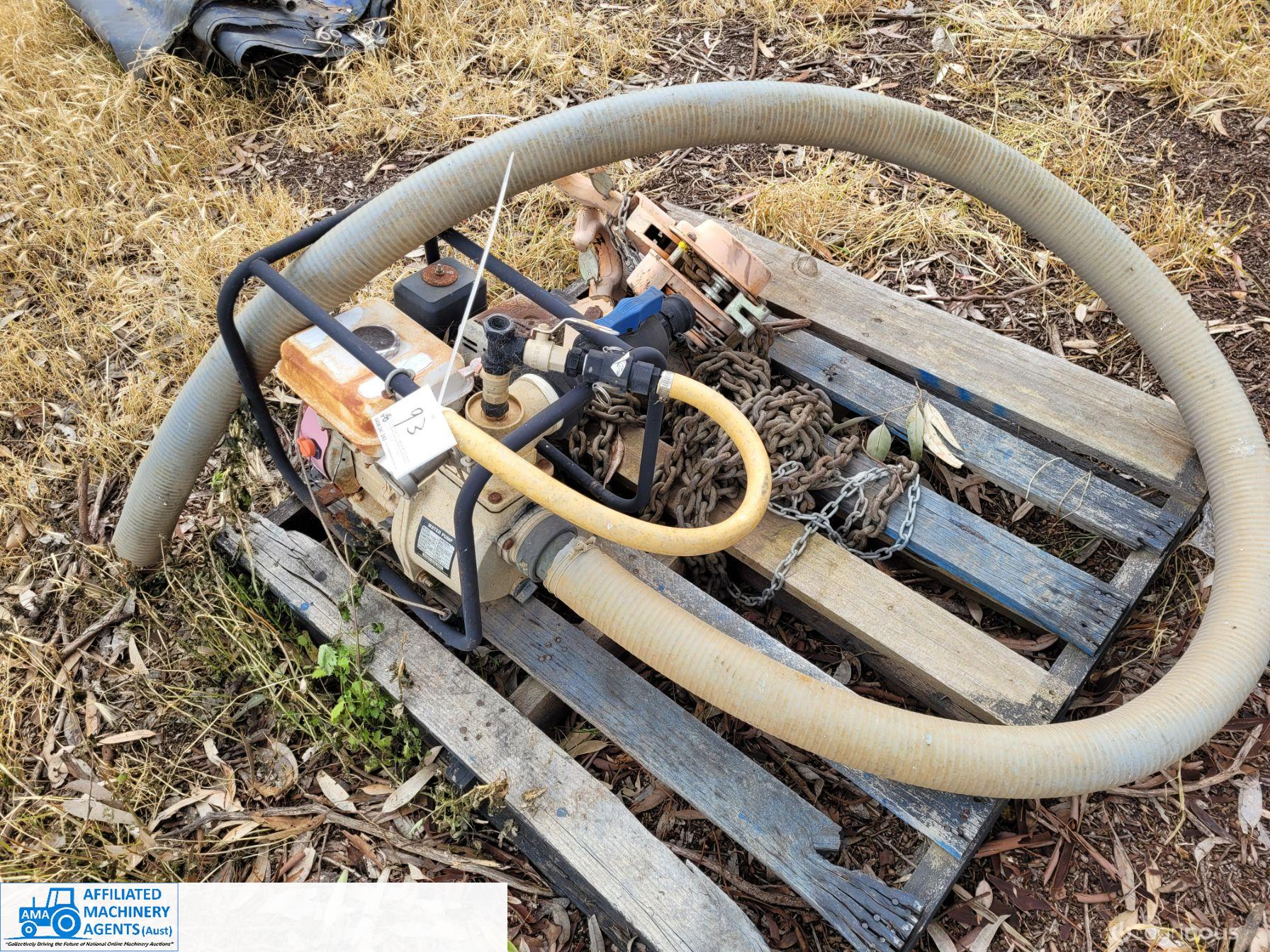 Honda GX-160 on 3" Transfer Pump