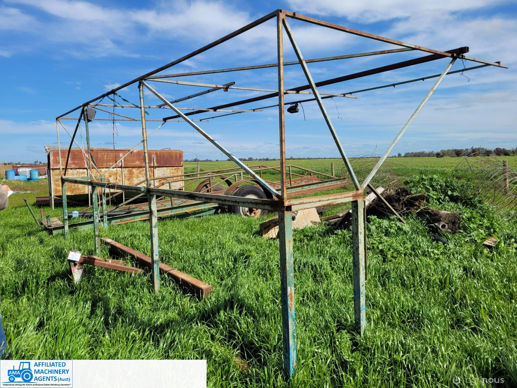 3pl, 2 Row Toolbar with shade frame, 18ft - photo 2