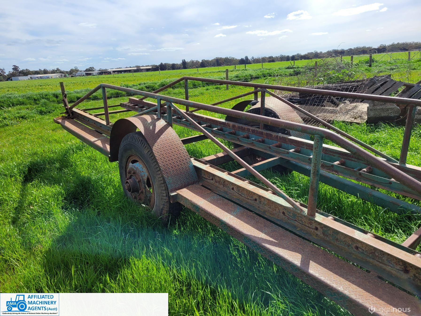 6 Bin Fruit Trailer