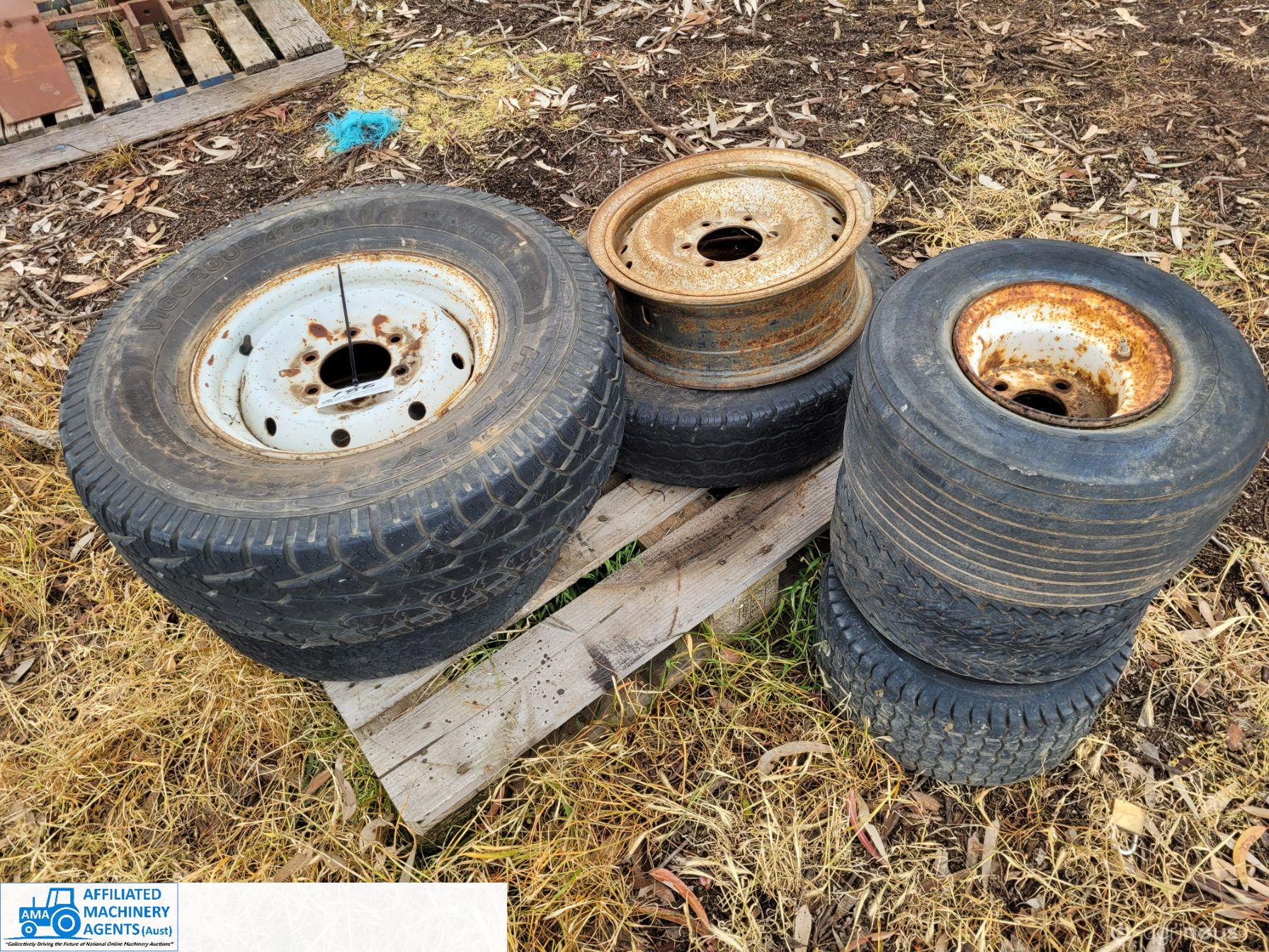 Assorted Rims & Tyres