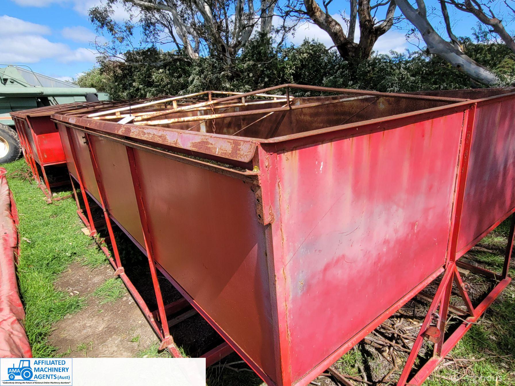 Pair of Grain Bins