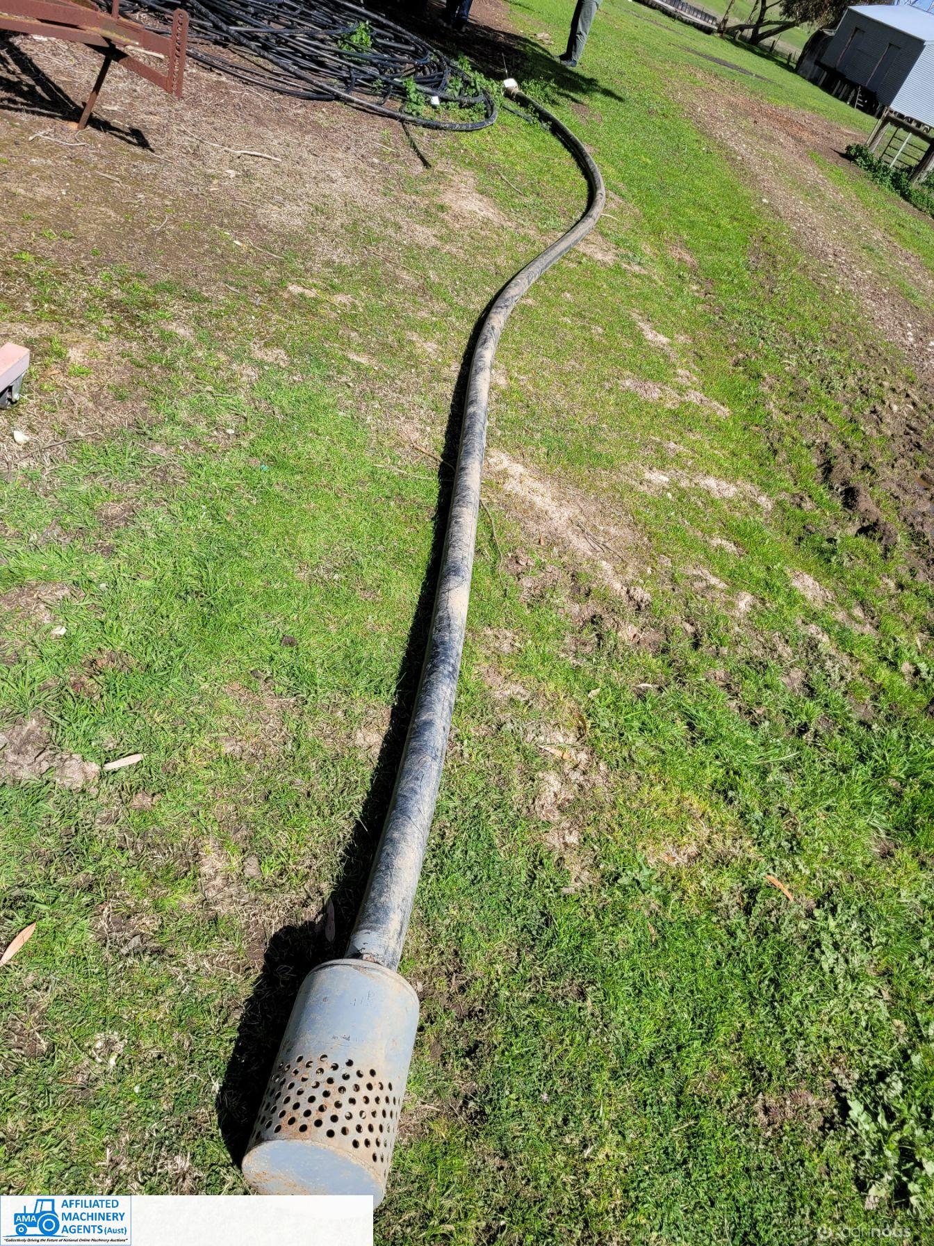 3" Suction Pipe with Foot Valve - 10m Long
