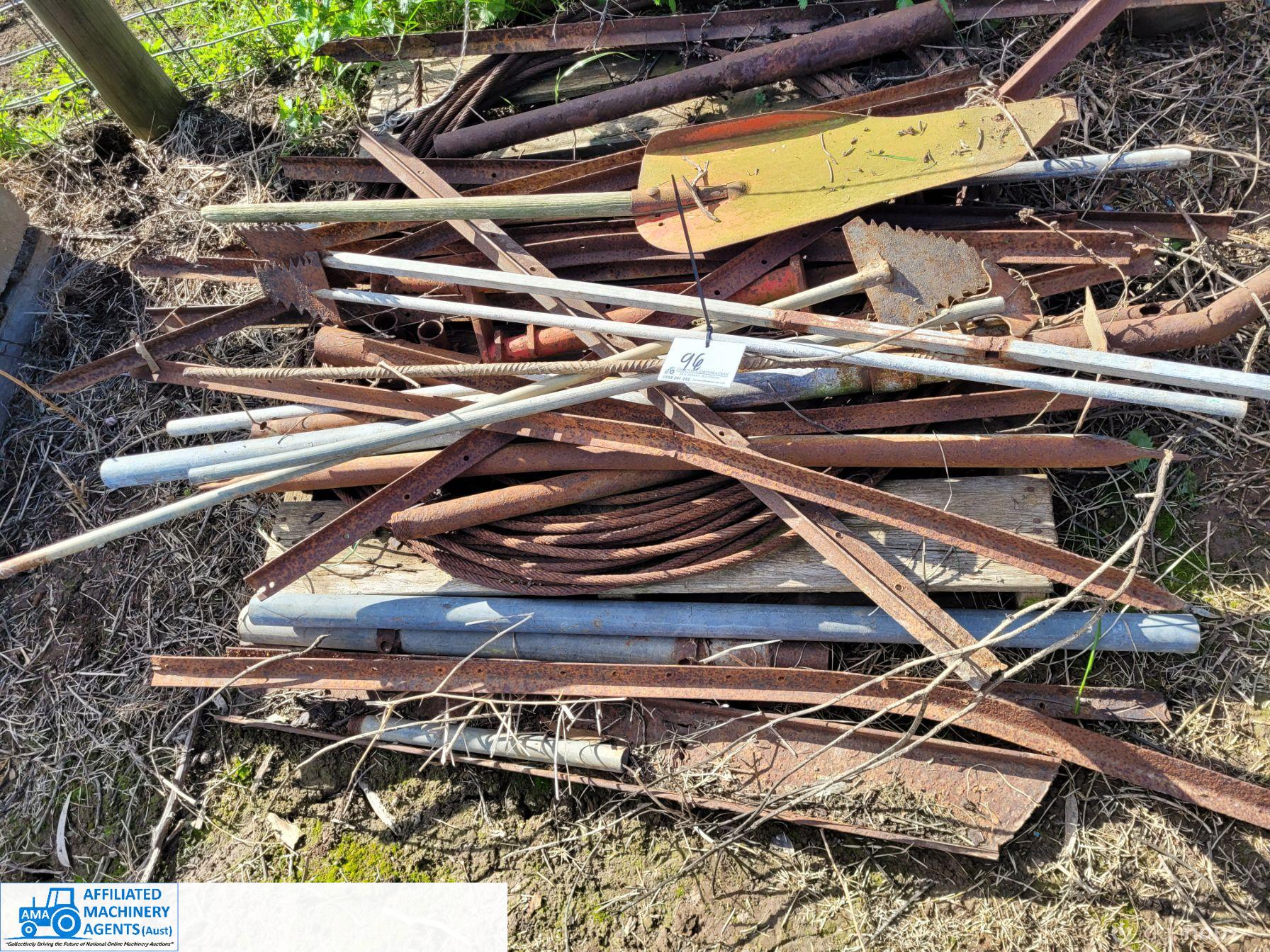 Assorted Cable, Tools & Poles - photo 2