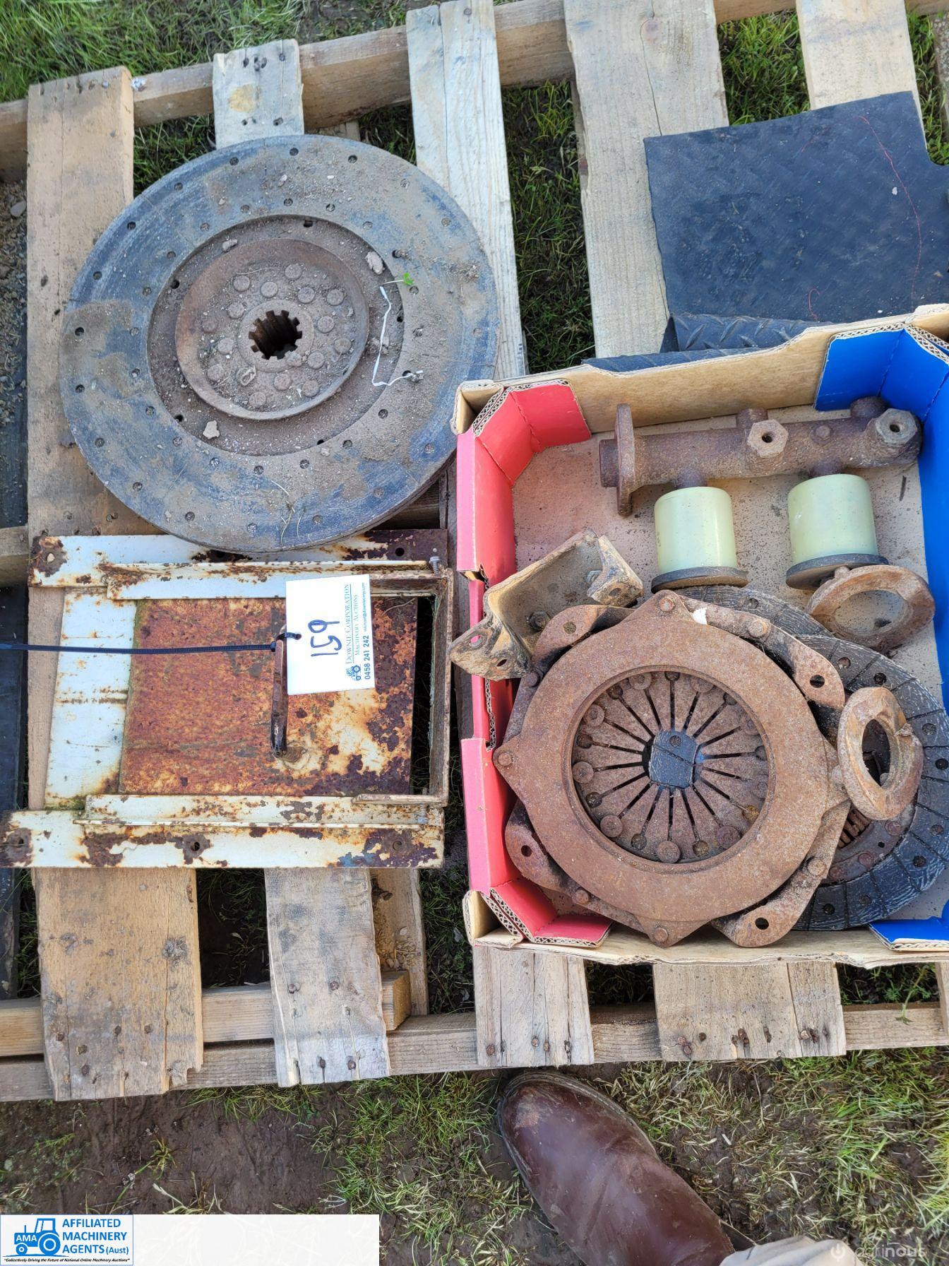 Clutch Plate & Assorted Items