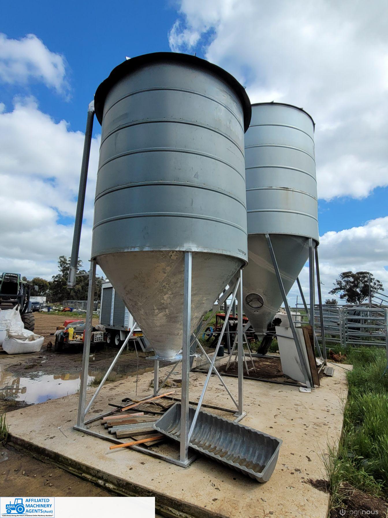 RK Macey 12t Pellet Silo