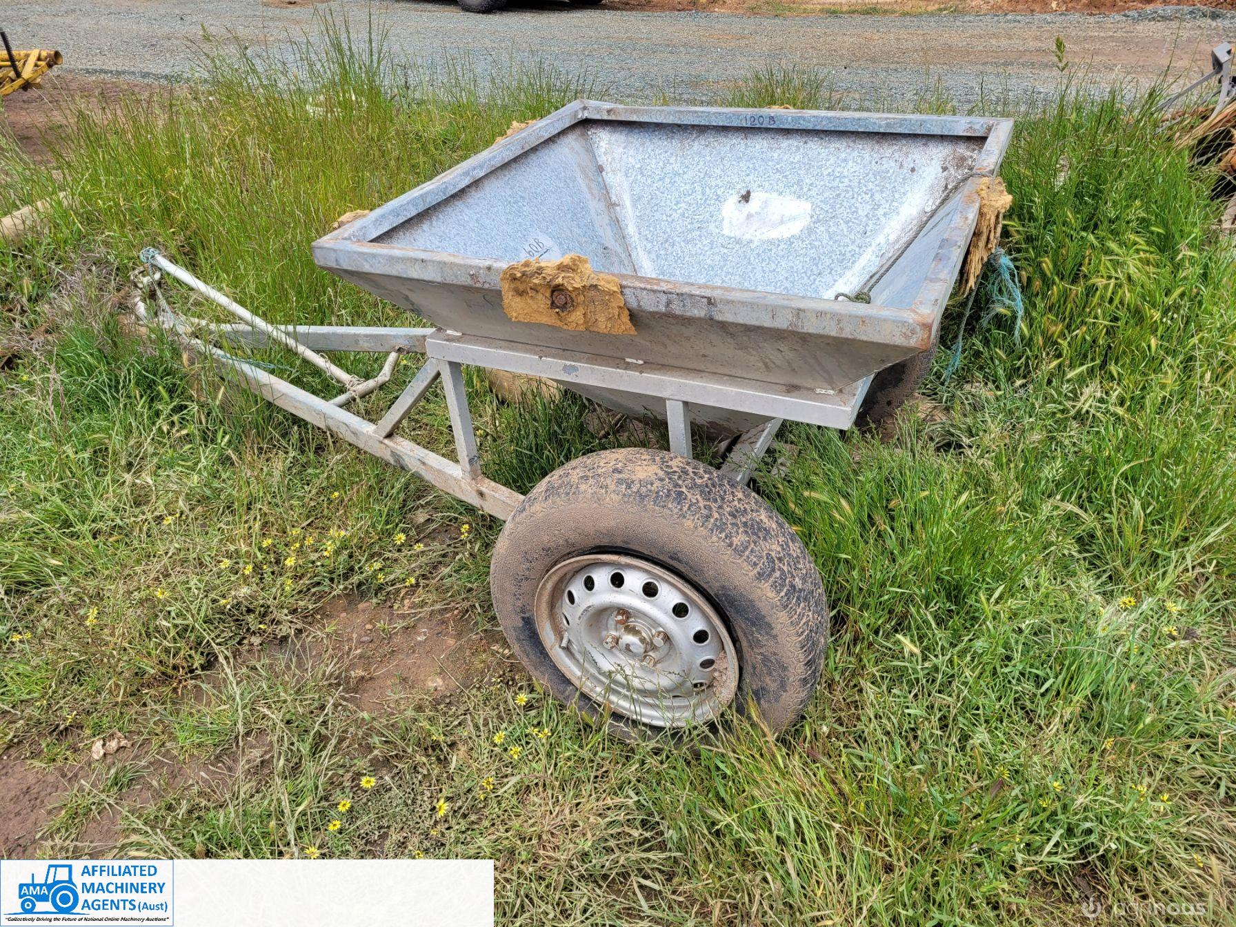 ATV Sheep Trail Feeder (Galvanised)