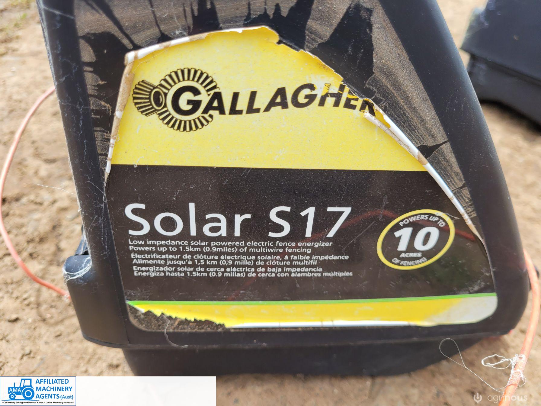 2 x Gallager Solar S17 Energizers (12 volt) - photo 3