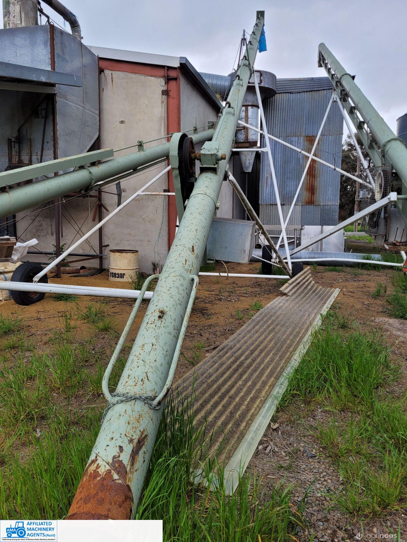 Grain Auger (No.2) 50ft x 9" - Serial No. A342 - photo 7