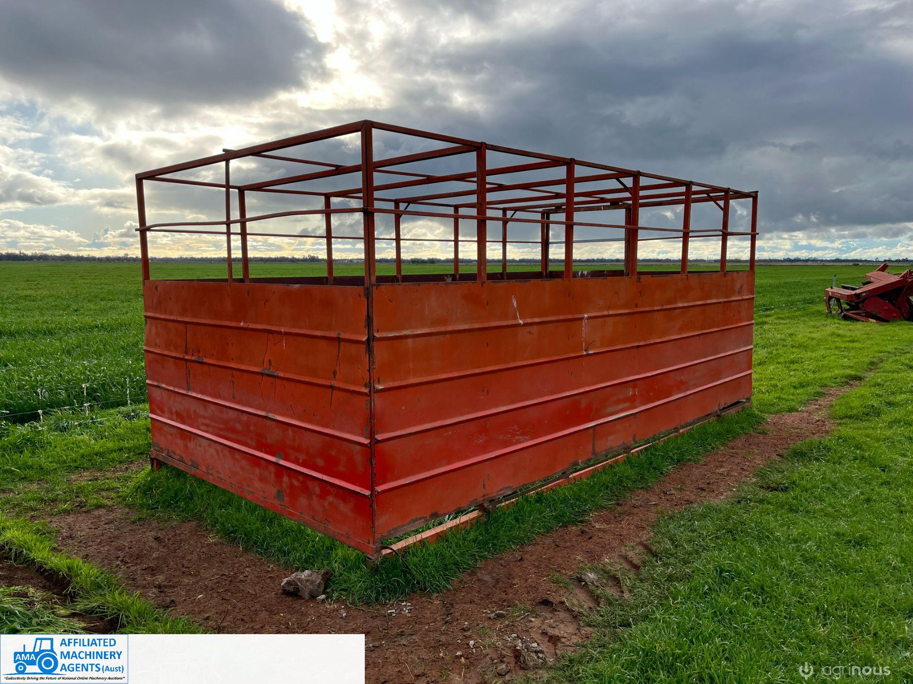 Steel Cattle Crate