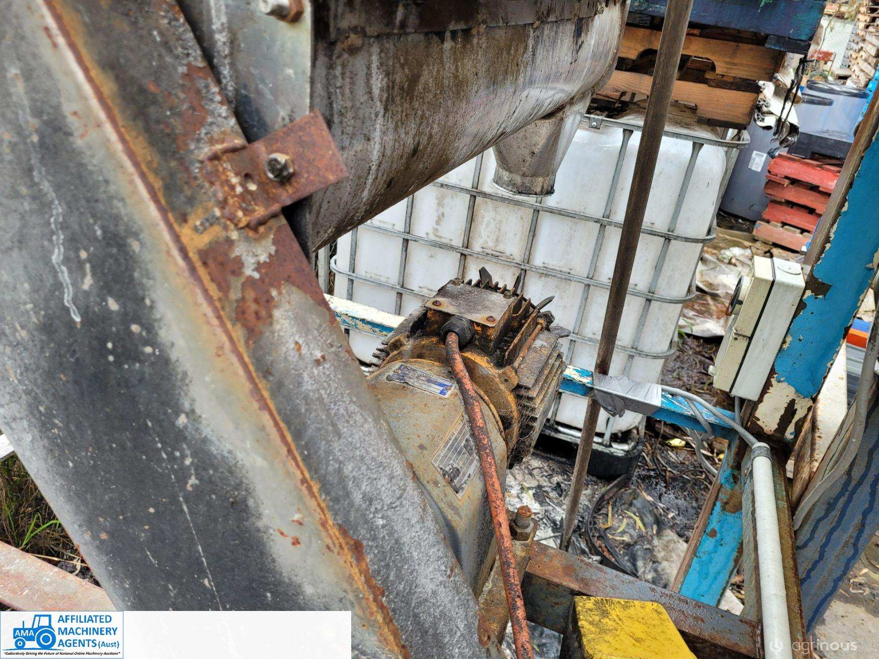 S/Steel bulk hopper with discharge auger - photo 4