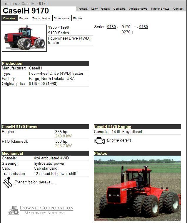 Case-IH 9170 4WD Tractor - photo 11