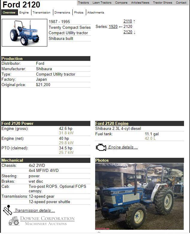 Ford 2120 FEL BackHoe - photo 14