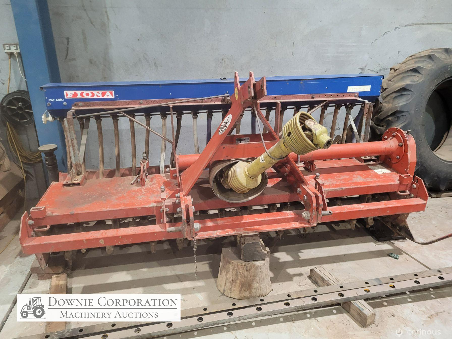 Maschio RAU-2.5m Rotary Tiller with Seed Box