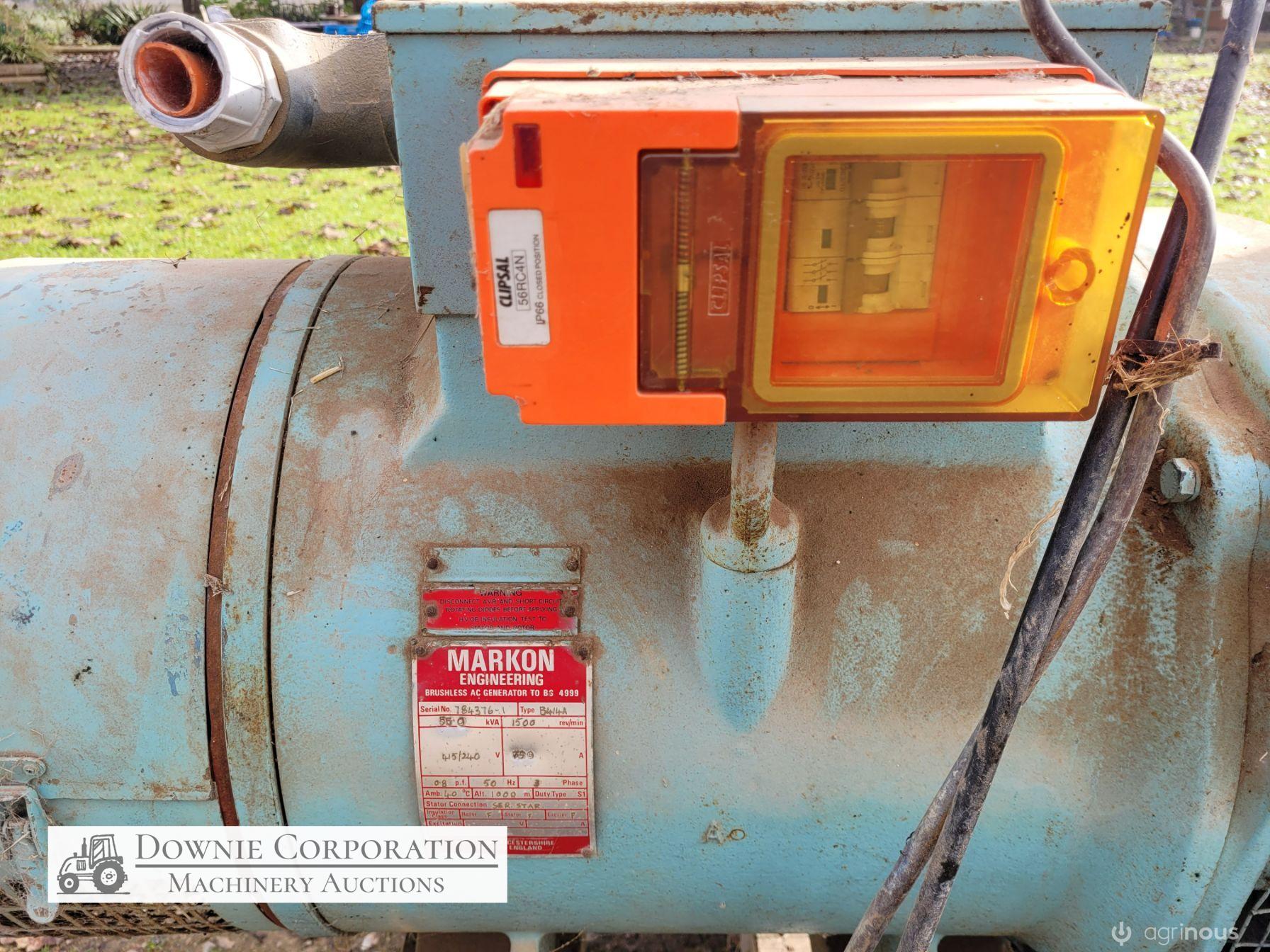 Markon Engineering 55KVA Industrial 3 phase Generator - photo 11