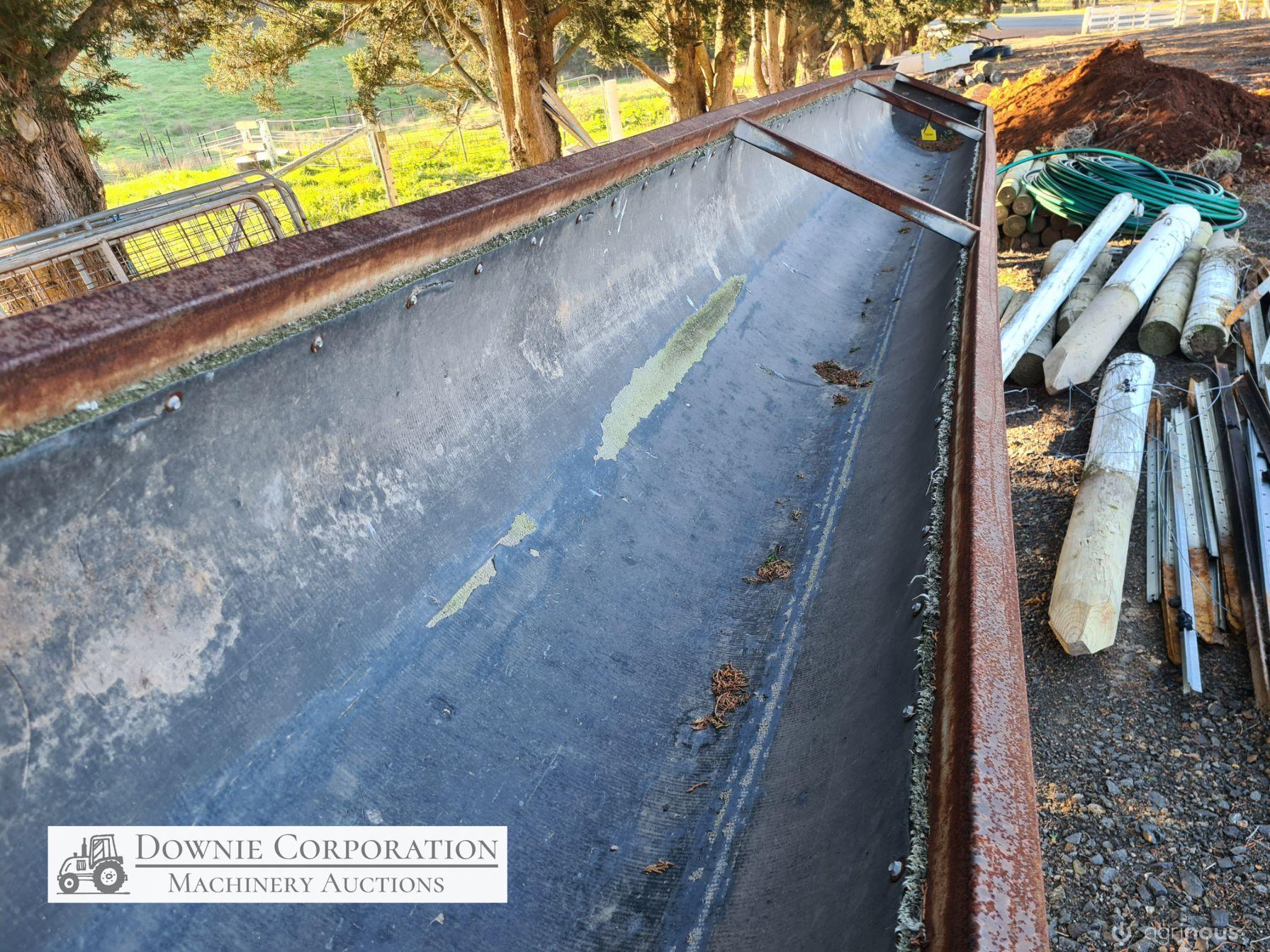 Cattle feeder trough (No.2) x 8m - photo 3