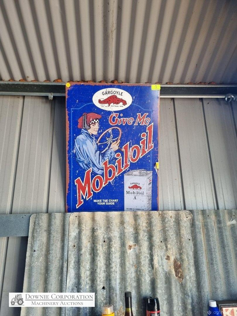 Mobiloil Collectors Sign
