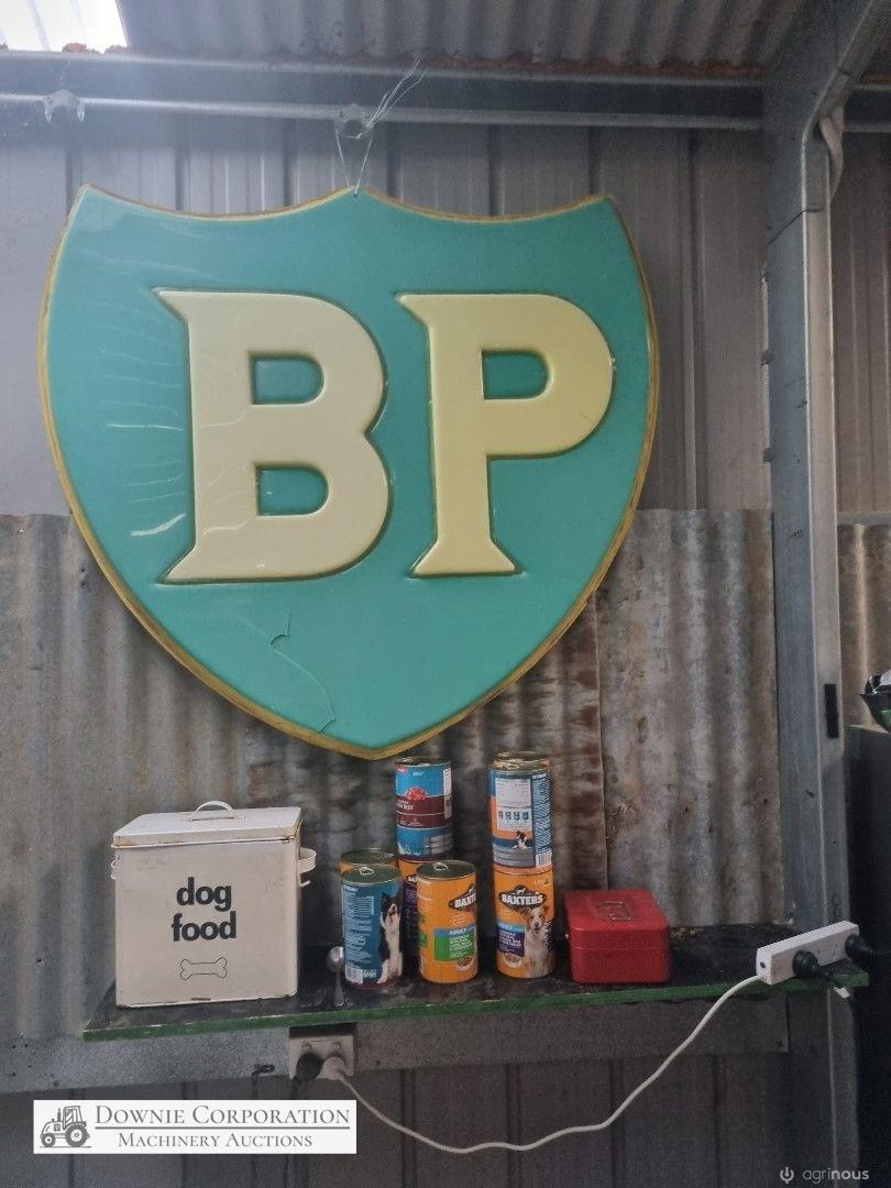 Collectors BP Fuel Sign