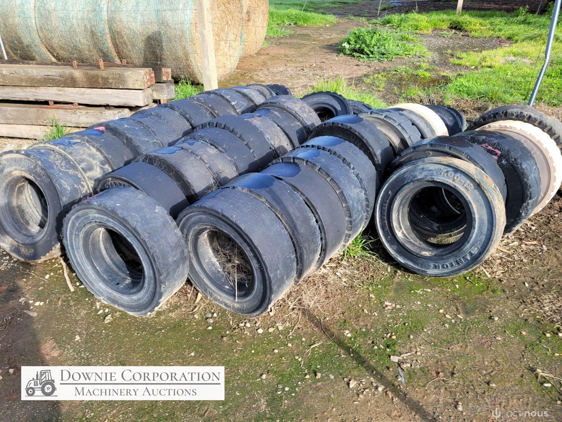 50 x Solid Forklift Tyres - photo 2