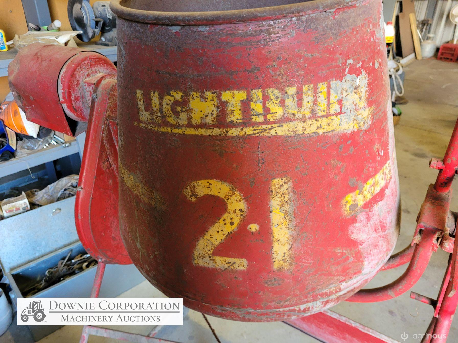 Lightburn 2.1 Electric Cement Mixer