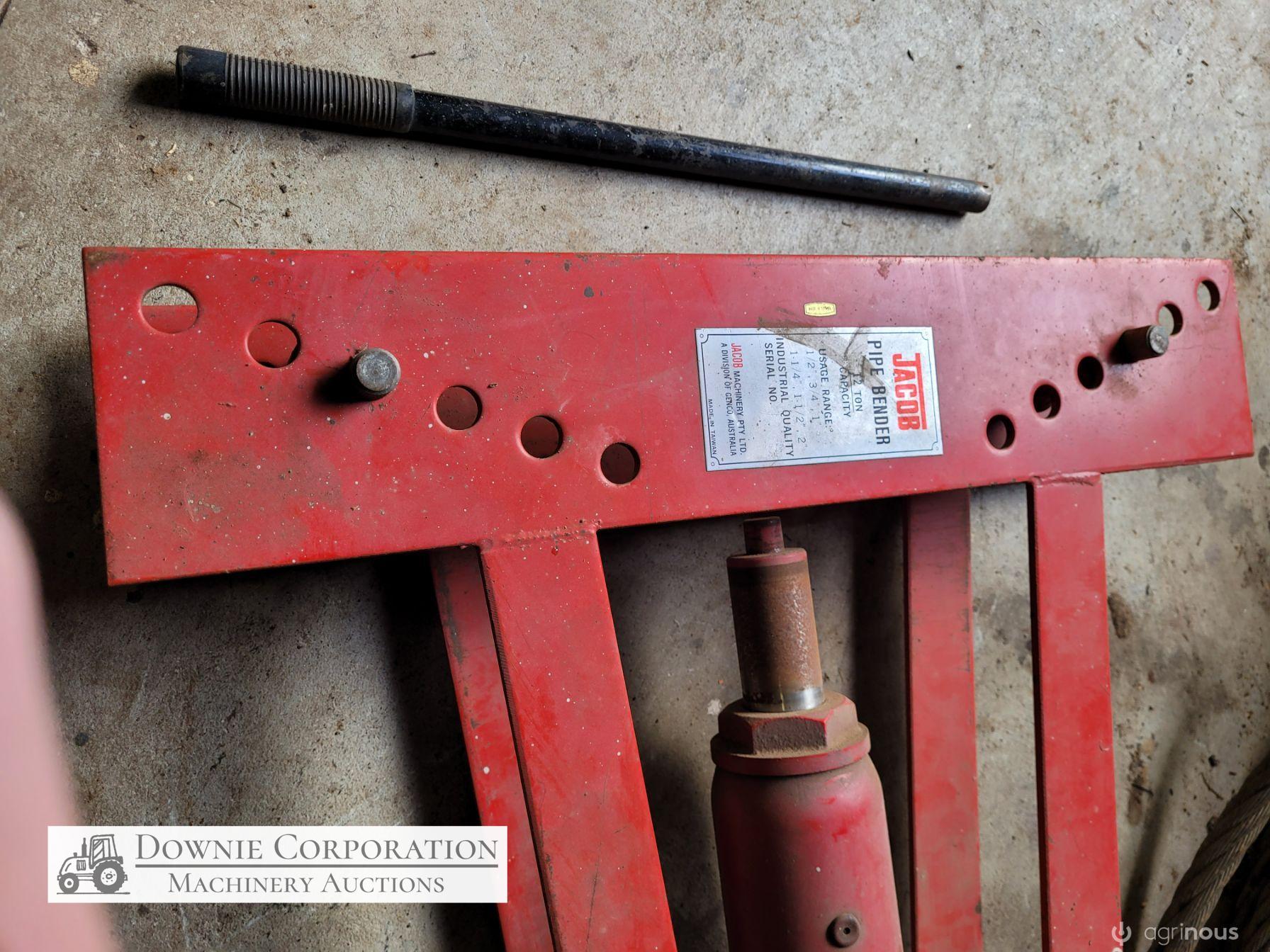 Jacob Hydraulic Pipe Bender - photo 5