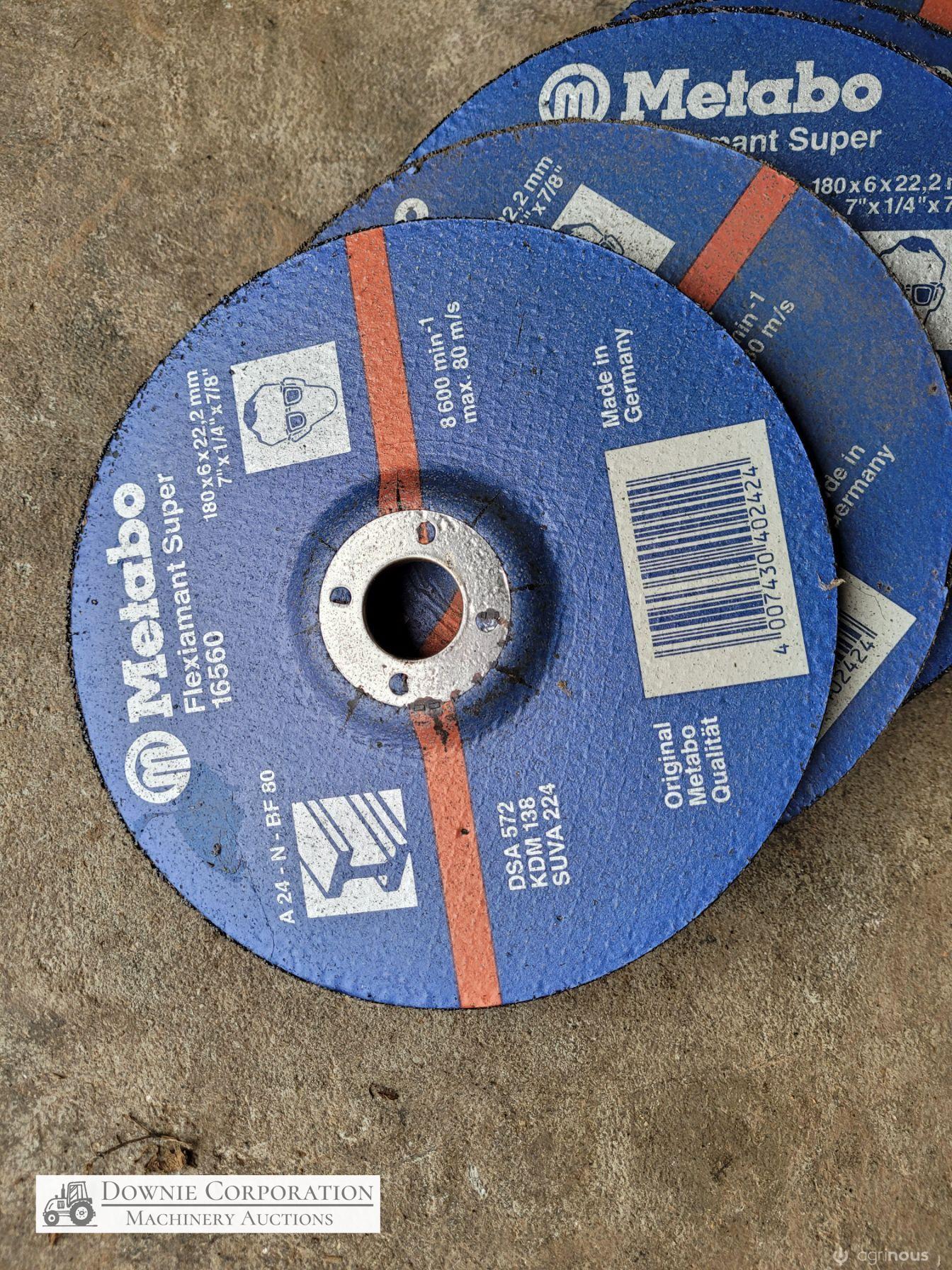 20 New Metabo Grinding Discs