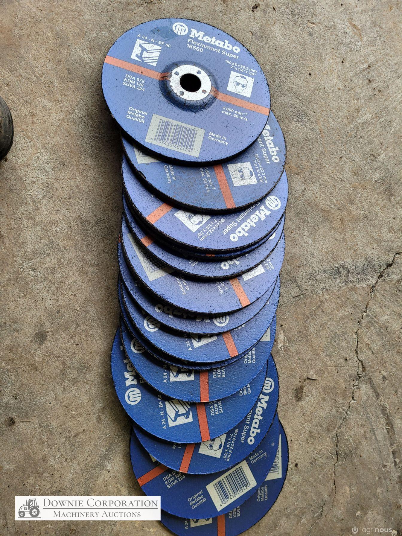 20 New Metabo Grinding Discs - photo 7