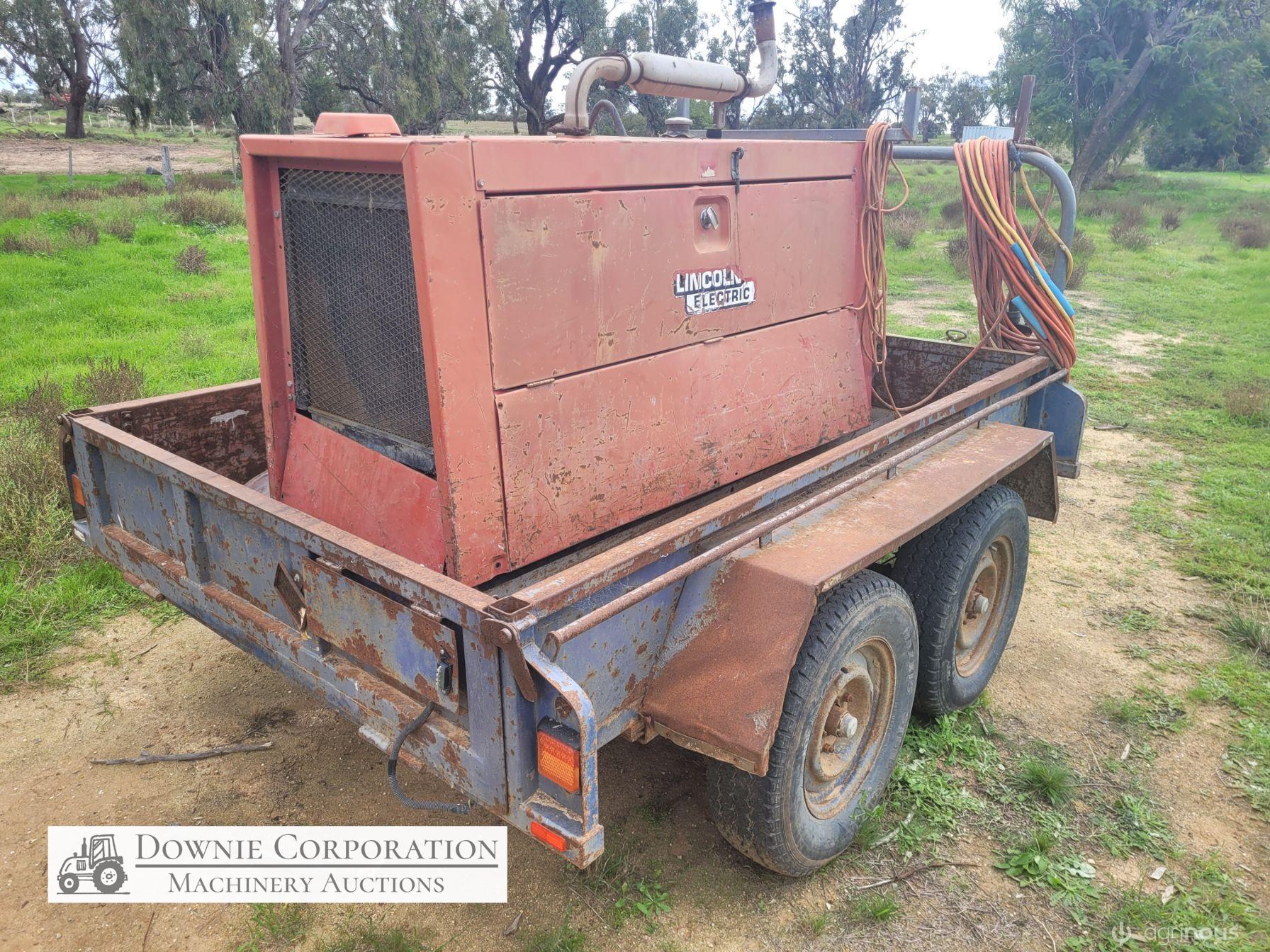 Lincoln SA500-1 Generator/Welder on Trailer - photo 19