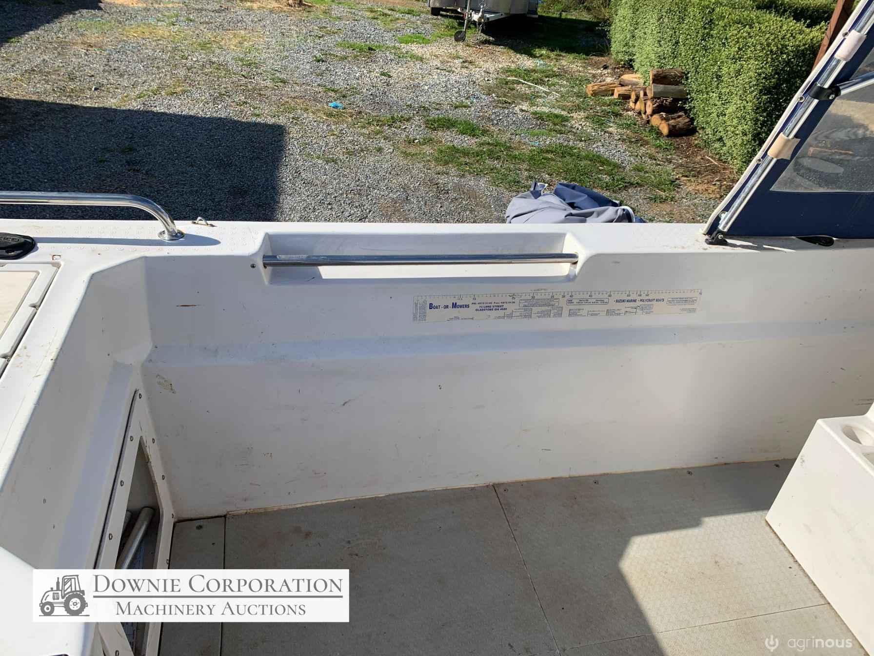 Polycraft Frontier Cuddy Cabin 6.2-metre fishing boat - photo 10