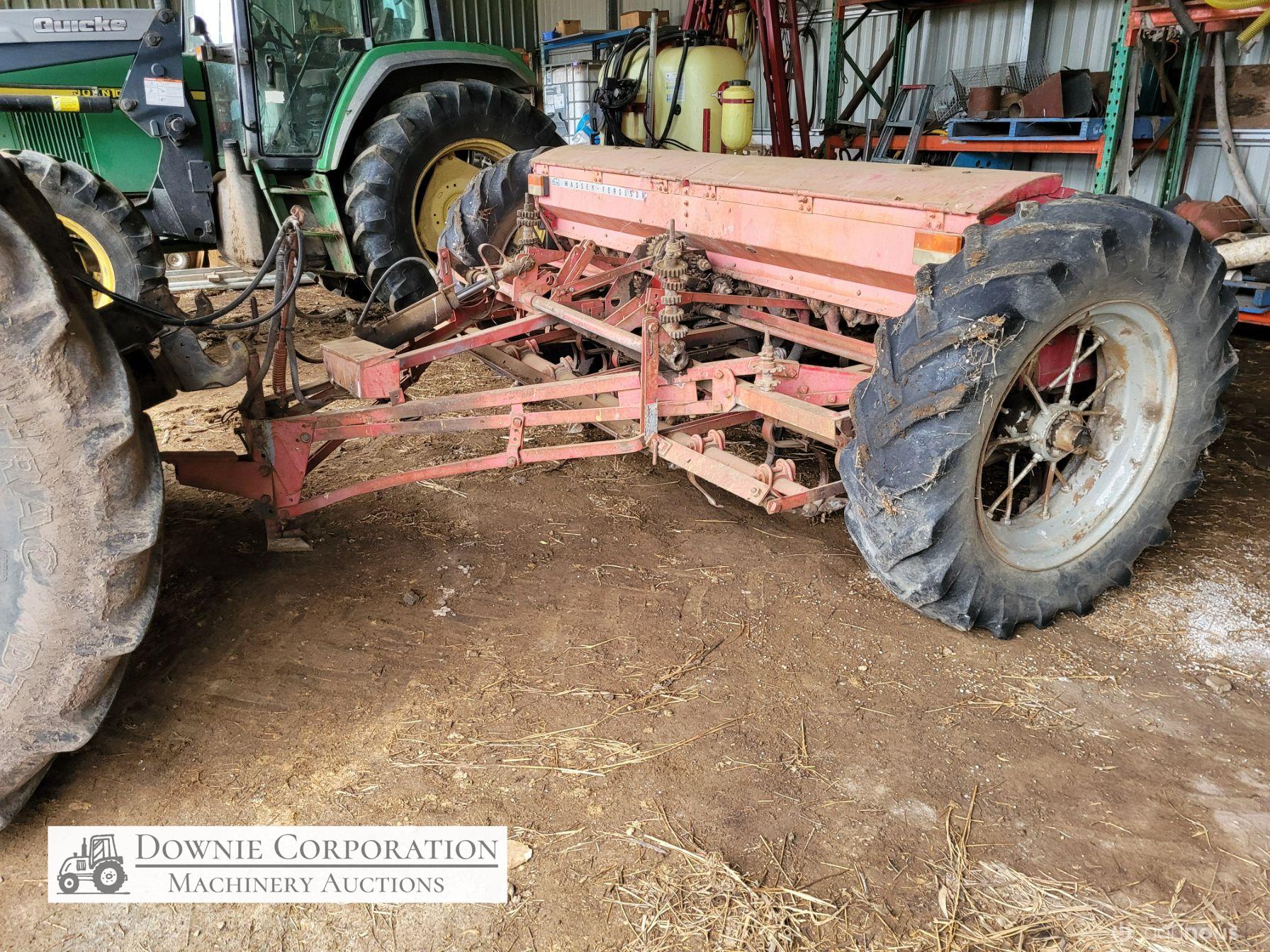 MF-500 Spring Tyne 16 run Combine