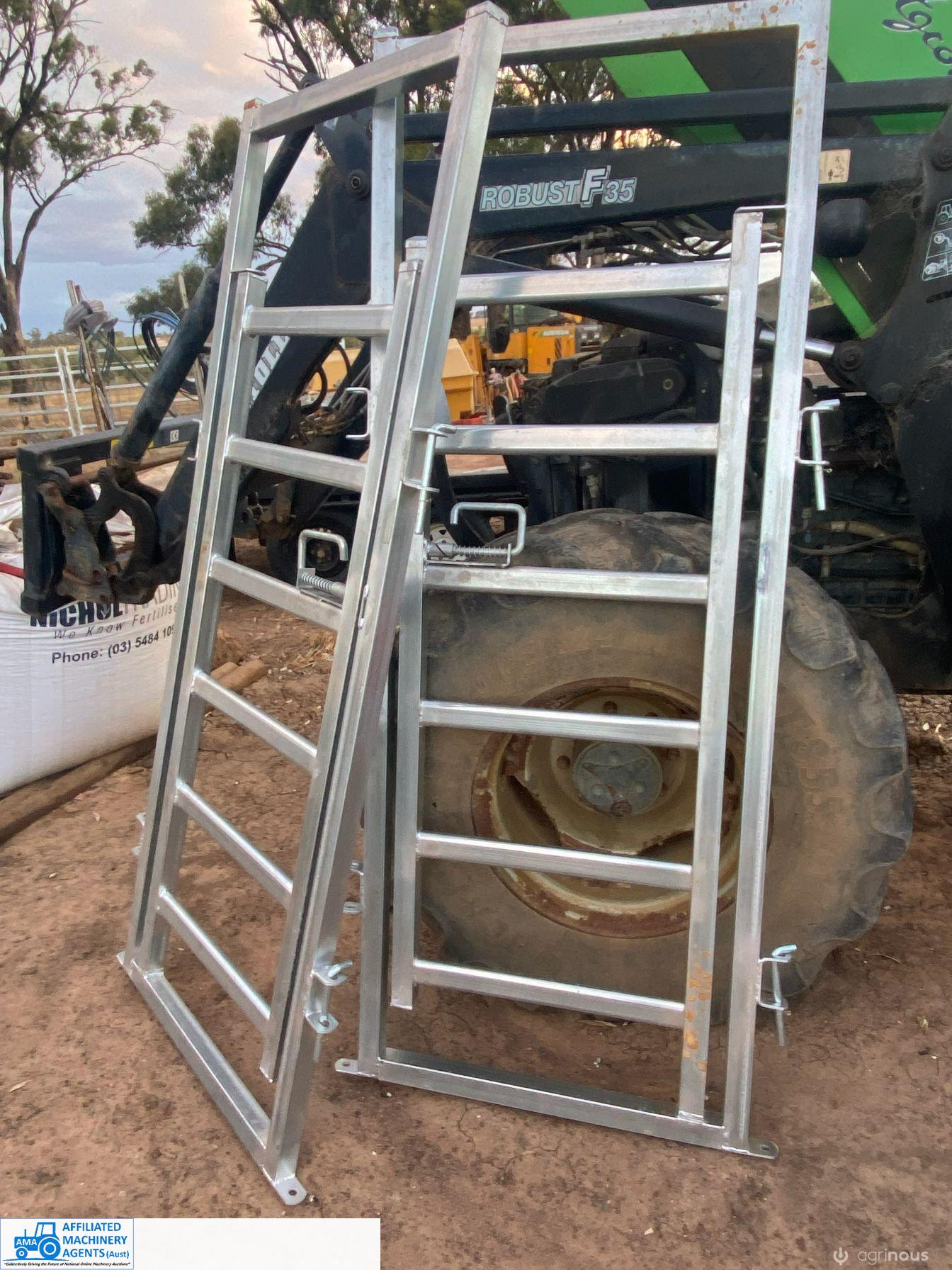2x Cattle Yard Man Gates (New Un-used)