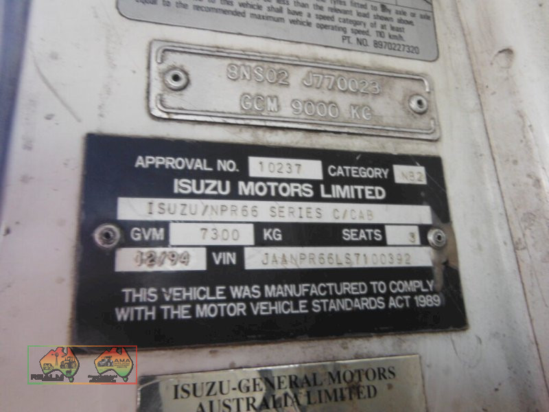 1994 Isuzu NPR66 Tipper - photo 11