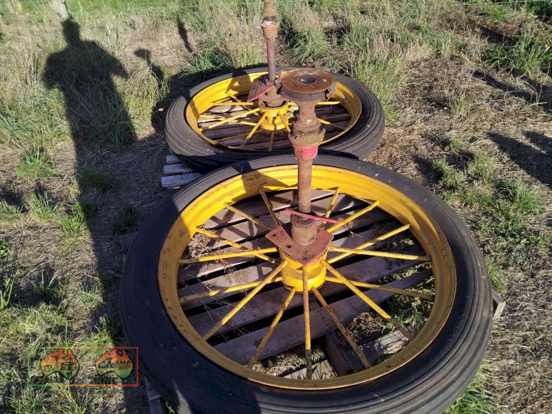 Pair of Combine Wheels (yellow)
