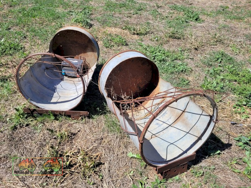 2x Homemade Calf Hay Feeders