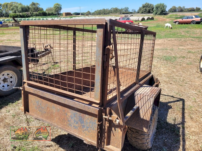 5x3 ATV Trailer with Crate