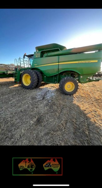 John Deere - 2012 S670 with 640D front - photo 4
