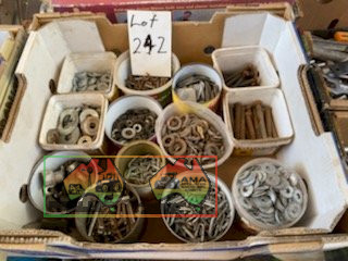 Tub of Bolts and Washers