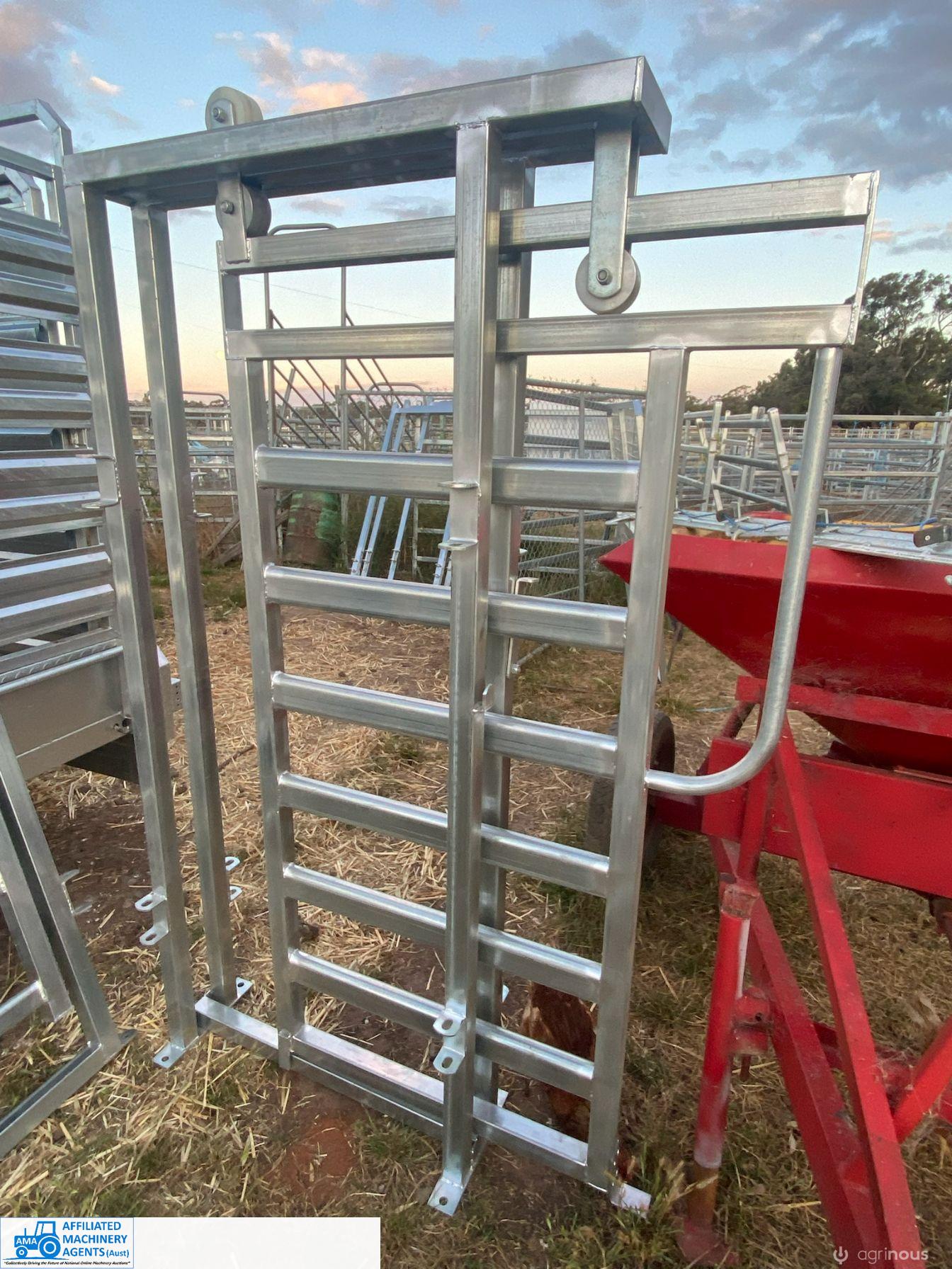 Cattle Crush Backing Gate (New Un-used)
