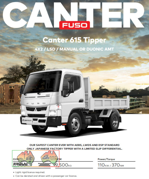 2015 Fuso Canter 615 Tip Truck - photo 12