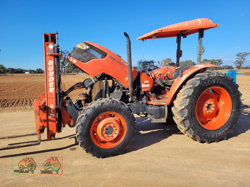 2009 Kubota M540 FWA Tractor with 1.5t Forklift Tower (REDUCED) - photo 4